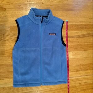Vineyard Vines Boys Blue fleece vest, size Large